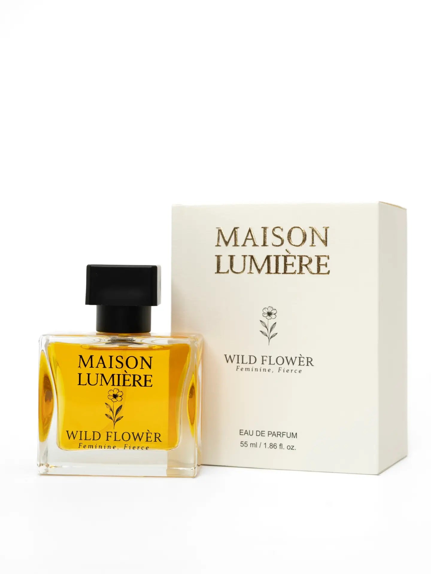 Premium perfume packaging by Maison Lumiere